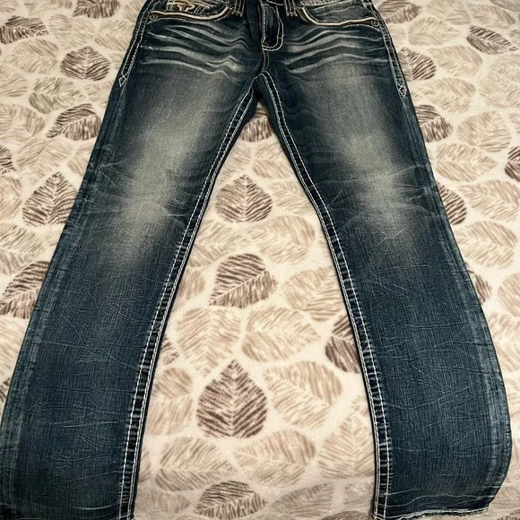 ROCK REVIVAL JEANS SZ 34